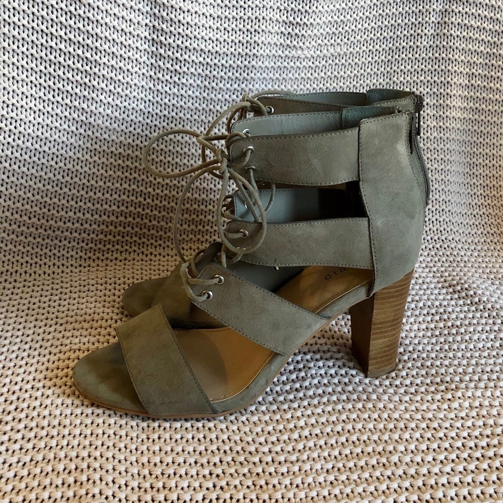 Lace up heels